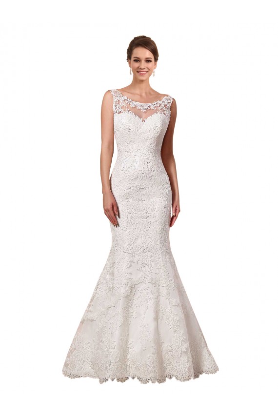 Ivory Sleeveless Sweetheart Mermaid Lace Wedding Dresses Worcester
