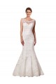 Ivory Sleeveless Sweetheart Mermaid Lace Wedding Dresses Worcester