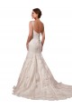 Sleeveless V-Neck Mermaid Tulle & Lace Bridal Wedding Dress Worcester