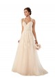 Sleeveless Sweetheart A-Line Tulle & Lace Wedding Dress Worcester