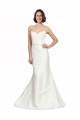 Sleeveless Sweetheart Trumpet Satin & Lace Bridal Dress Worcester