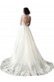 Sleeveless Sweetheart Mermaid Tulle & Lace Wedding Dress Worcester