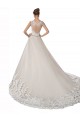 Sleeveless Sweetheart A-Line Tulle & Lace Wedding Dress Worcester