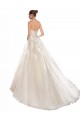 Sleeveless Strapless A-Line Tulle & Lace Wedding Dress Worcester