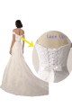 White Sleeveless Off the Shoulder Mermaid Lace Wedding Dresses Worcester