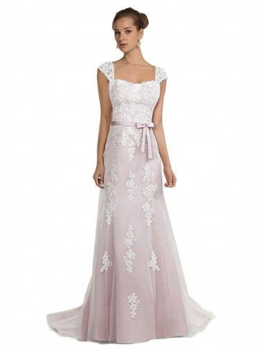 Sleeveless Strapless Mermaid Tulle & Lace Beach Wedding Dress Worcester