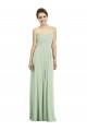 Sage Sleeveless Sweetheart A-Line Soft Chiffon Bridesmaid Dress Worcester