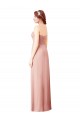 Bliss Pink Sleeveless Sweetheart A-Line Soft Chiffon Bridesmaid Dress Worcester