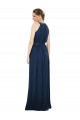 Sleeveless High Neck A-Line Soft Chiffon Bridesmaid Dress / Formal Dress Worcester