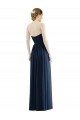 Sleeveless Sweetheart A-Line Soft Chiffon Formal Evening Gown / Bridesmaid Dress Worcester