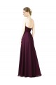 Grape Sleeveless Sweetheart A-Line Chiffon Bridesmaid Dress Worcester