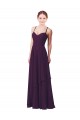 Sleeveless Sweetheart Sheath Chiffon Bridesmaid Dress Worcester