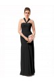 Sleeveless Halter Neck Mermaid Chiffon Bridesmaid Dress / Evening Dress Worcester