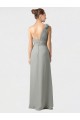 Sleeveless One Shoulder A-Line Soft Chiffon Bridesmaid Dress / Formal Dress Worcester