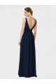 Sleeveless V-Neck A-Line Chiffon Bridesmaid Dresses / Formal Dresses Worcester