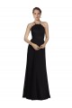 Open Back Sleeveless Halter Neck A-Line Soft Chiffon & Lace Bridesmaid Gown Worcester