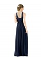 Sleeveless V-Neck Princess Chiffon Bridesmaid Gowns Worcester