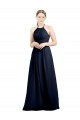 Open Back Sleeveless Halter Neck A-Line Soft Chiffon Evening Gowns / Bridesmaid Dress Worcester