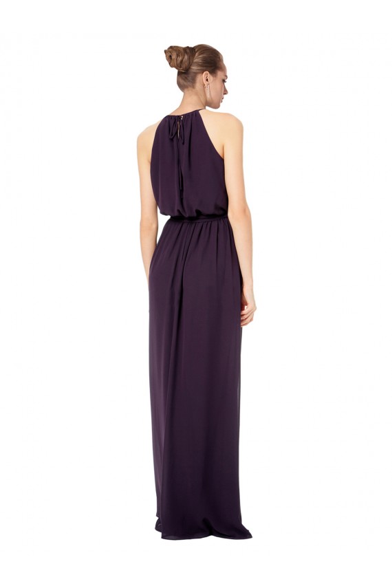 Pink Sleeveless Spaghetti Straps A-Line Chiffon Bridesmaid Dress Worcester