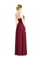 Open Back Sleeveless Halter Neck A-Line Chiffon Formal Dress / Bridesmaid Dress Worcester
