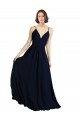 Sleeveless V-Neck A-Line Chiffon Bridesmaid Dress & Gowns Worcester