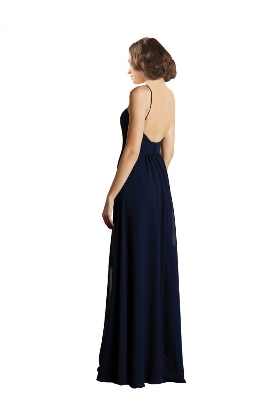 Sleeveless V-Neck A-Line Chiffon Bridesmaid Dress & Gowns Worcester