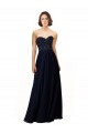 Sleeveless Sweetheart Sheath Soft Chiffon Bridesmaid Dress / Formal Dress Worcester