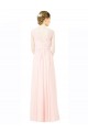 V-Back Sleeveless Sweetheart A-Line Soft Chiffon Bridesmaid Dress Worcester