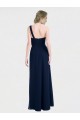 Low Back Sleeveless One Shoulder A-Line Soft Chiffon Bridesmaid Dress / Formal Dress Worcester