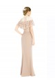 Sleeveless Off the Shoulder A-Line Soft Chiffon & Lace Prom Dress / Bridesmaid Dress Worcester