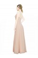 Sleeveless V-Neck A-Line Luxe Chiffon Bridesmaid Dress / Evening Dress Worcester