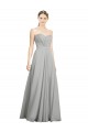 Open Back Sleeveless Sweetheart A-Line Soft Chiffon Bridesmaid Dresses Worcester