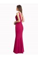 V-Back Sleeveless V-Neck Mermaid Soft Chiffon Prom Dress / Bridesmaid Dress Worcester