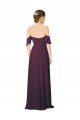 Cold Shoulder Sweetheart Sheath Soft Chiffon Formal Dress / Bridesmaid Dress Worcester