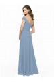 Sleeveless Off the Shoulder A-Line Chiffon Bridesmaid Dress / Evening Gowns Worcester