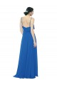 Royalty Sleeveless Spaghetti Straps A-Line Soft Chiffon Bridesmaid Dress Worcester