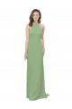 Sleeveless Halter Neck A-Line Soft Chiffon Formal Dress / Bridesmaid Dress Worcester