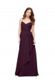 Sleeveless V-Neck A-Line Soft Chiffon Bridesmaid Dress / Formal Dress Worcester