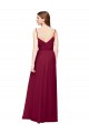 Sleeveless V-Neck A-Line Soft Chiffon Bridesmaid Dress / Formal Dress Worcester