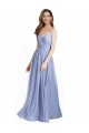 Open Back Sleeveless Sweetheart A-Line Chiffon & Lace Bridesmaid Dress / Evening Dress Worcester