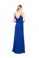 Low Back Sleeveless Sweetheart A-Line Soft Chiffon Evening Dress / Bridesmaid Dress Worcester