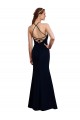 Criss Cross Open Back Sleeveless Halter Neck Mermaid Soft Chiffon Bridesmaid Dress Worcester