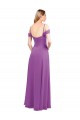 Cold Shoulder Sweetheart A-Line Soft Chiffon Bridesmaid Dress Worcester