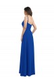 Low Back Sleeveless One Shoulder A-Line Soft Chiffon Bridesmaid Dress Worcester