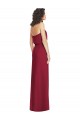 Low Back Sleeveless Sweetheart A-Line Soft Chiffon Formal Dress / Bridesmaid Dress Worcester