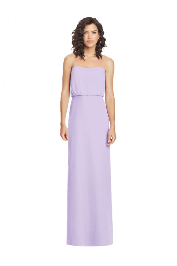 Low Back Sleeveless Sweetheart A-Line Soft Chiffon Formal Dress / Bridesmaid Dress Worcester