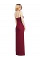 Sleeveless Spaghetti Straps Trumpet Soft Chiffon Formal Dress / Bridesmaid Dress Worcester