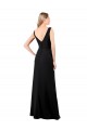 V-Back Sleeveless V-Neck A-Line Soft Chiffon Prom Dress / Bridesmaid Dress Worcester