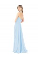 Sleeveless Halter Neck A-Line Chiffon Bridesmaid Dress / Evening Gowns Worcester