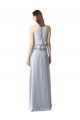 Sleeveless Halter Neck A-Line Soft Chiffon Bridesmaid Dresses Worcester